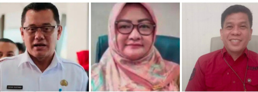 Dadan Rustandi, Citra Indah Yulianti, Mangnguluang Mansur. (Foto: Dok RUZKA INDONESIA)
