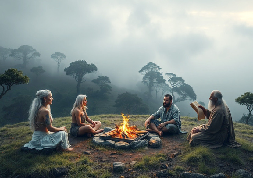 Para penjaga kosmos. (Ilustrasi: AI)