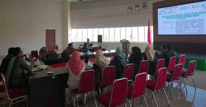 Rapat triwulan II tahun 2025 RSUD Majalengka. (Foto : Dok RUZKA INDONESIA)