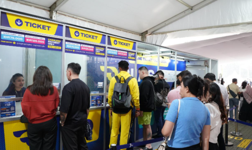 Konter penjualan tiket GIIAS 2025 dok GIIAS