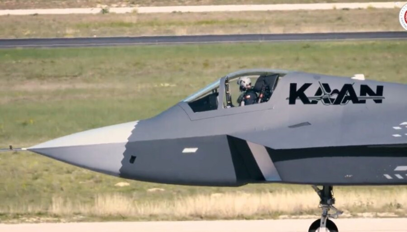 Jet tempur generasi kelima KAAN. (Airspacereview)