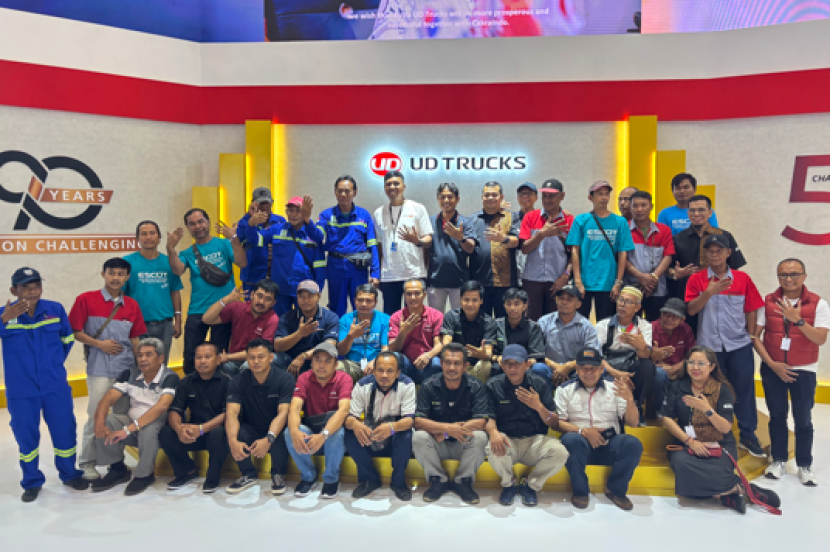 Tampak pengemudi truk peserta diskusi. dok UD Trucks