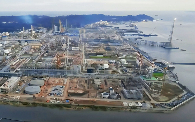 Kilang Pertamina Balikpapan, via drone. (Sekitarkaltim.ID)
