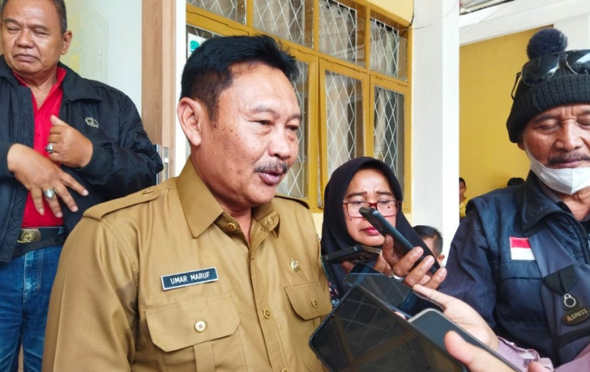 Kadisdik Kabupaten Majalengka, Rd Muhammad Umar Maruf. (Foto: Eko Widiantoro) 