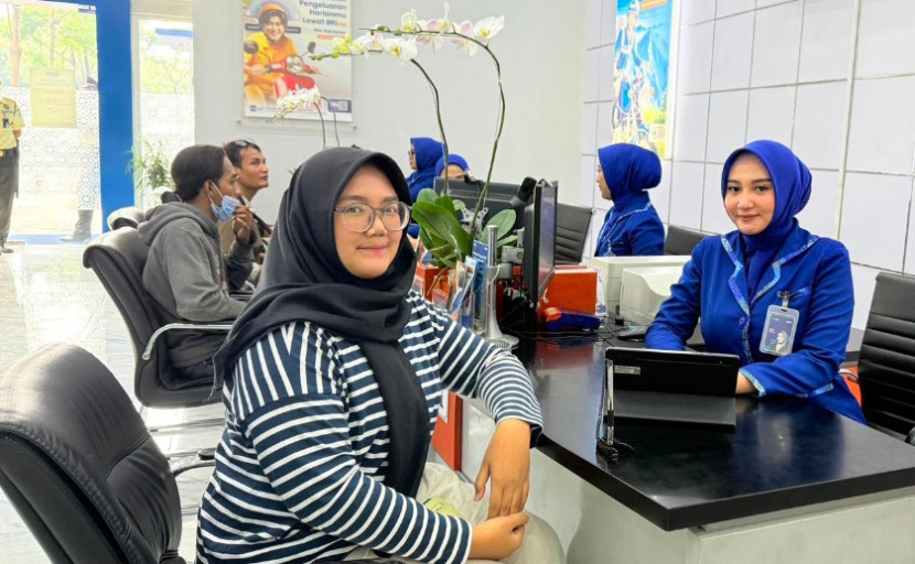 Layanan Bank BRI KC Bekasi Harapan Indah. (Foto: Dok BRI)