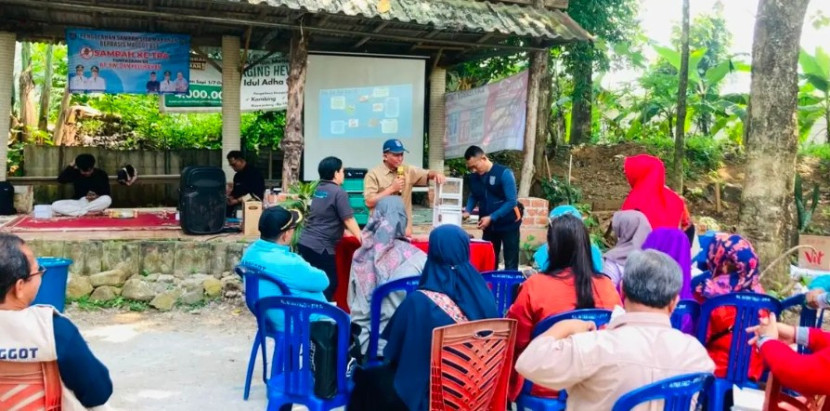 peresmian Rumah Maggot di Kompleks BSI, Kota Depok. (Foto: Dok Doskiminfo Kota Depok)