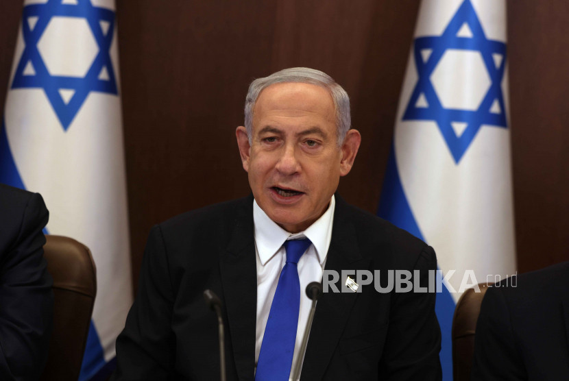 Perdana Menteri Israel, Benjamin Netanyahu.