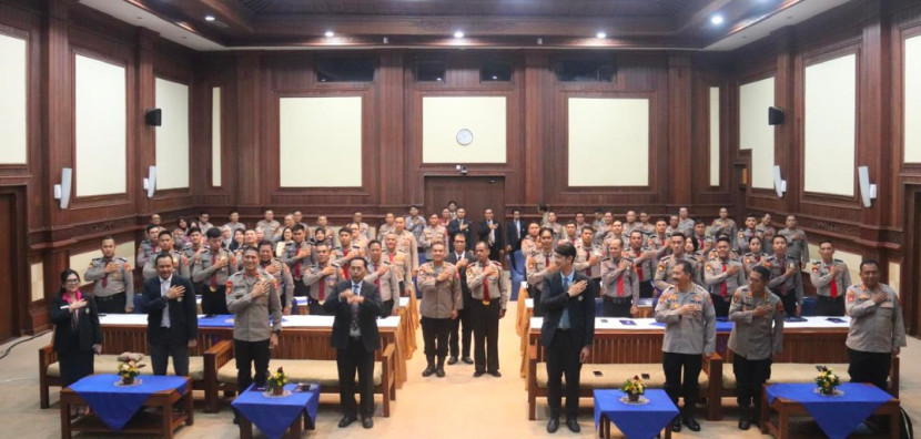 Poltekpar Bali secara resmi menutup pelatihan polisi pariwisata yang telah berlangsung selama lima hari, dari 28 Juli hingga 1 Agustus 2025. (Foto: Dok Poltekpar Bali)