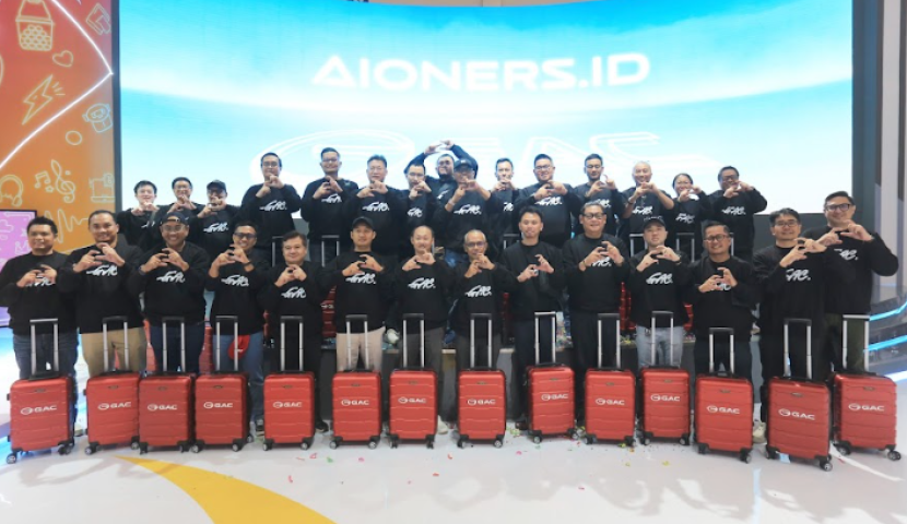 AIONERS.ID komunitas pengguna kendaraan listrik GAC Indonesia.     dok GAC Indonesia