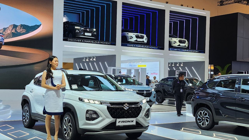 Deretan Suzuki Fronx yang di Display Dengan Mencolok Perhatian (Doc. Motoreso).