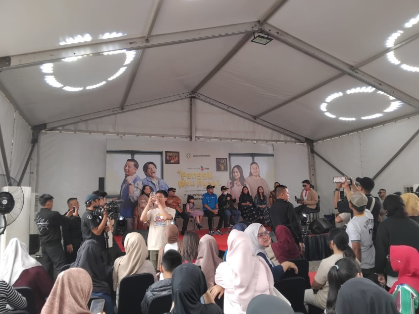 Momen launching GATI dan nonton bareng film Panggil Aku Ayah di Kota Sukabumi, Sabtu (2/8/2025).