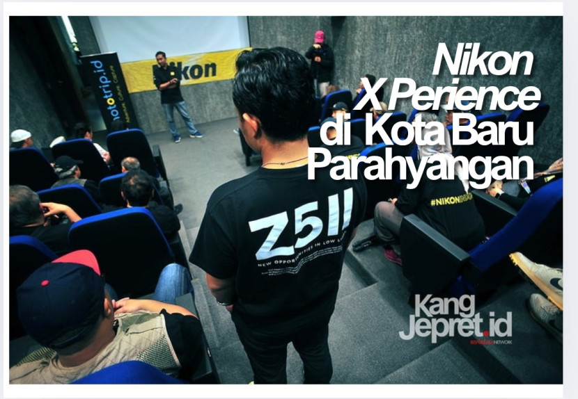Briefing menjelang acara Nikon Xperience di Auditorium Marketing Gallery Kota Baru Parahyangan, Kabupaten Bandung Barat, Sabtu (3/8/2025). KANGJEPRET/YOGI ARDHI (Data teknis: Nikon D3, Nikkor AF 20/2.8 D)