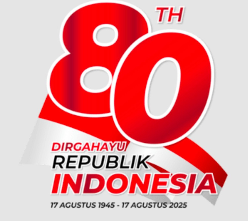 Logo Dirgahayu ke 80 RI. (Foto: Dok RUZKA INDONESIA)