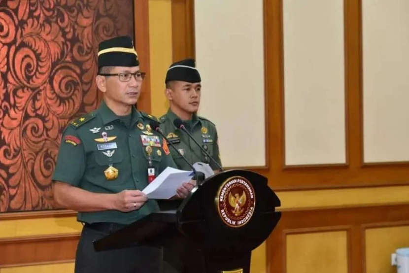 Mayjen Kosasih digeser dari Sesmilpres menjadi Pangdam III/Siliwangi. Sumber: Kemenhan