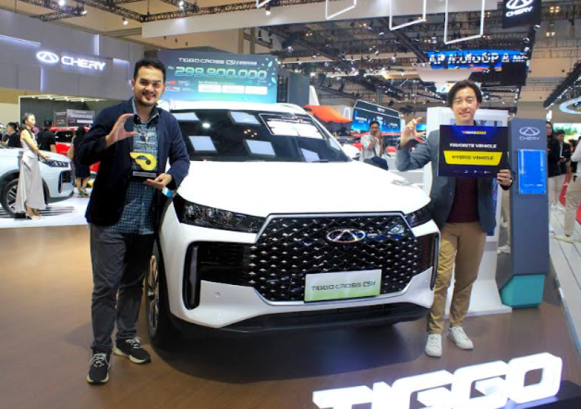 Chery TIGGO Cross CSH Hybrid dipamerkan di GIIAS 2025