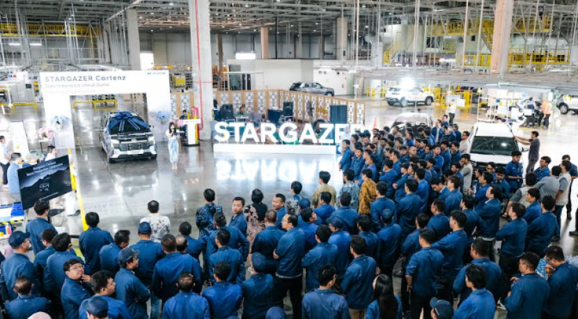 Suasana produksi perdana STARGAZAR X   dok Hyundai