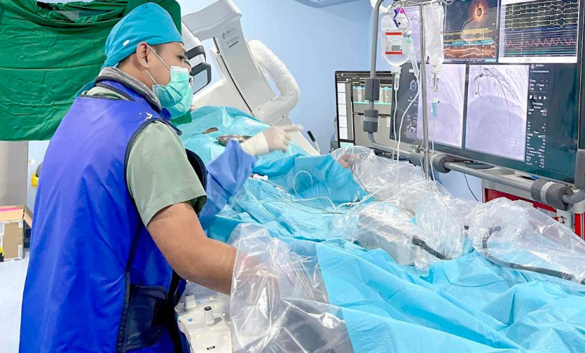 Teknologi Drug Eluting Balloon (DEB) dalam penanganan penyakit jantung koroner. (Foto: Dok RUZKA INDONESIA) 