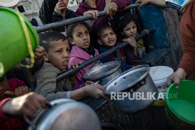Anak-anak Gaza jadi korban terbanyak dari sistem bantuan yang dikawal zionis dan AS. 