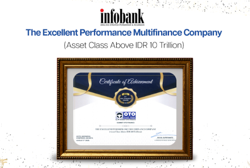 Penghargaan Infobank Multifinance Award.     dok SOF