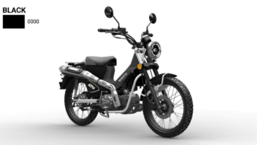 WMOTO Porter 125 Dengan Tampilan Retro (Doc. WMOTO).