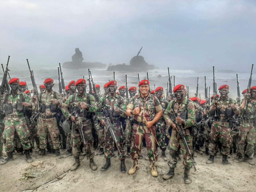 Validasi organisasi Kopassus menambah pembentukan tiga Grup di luar Jawa. Sumber: Penerangan Kopassus
