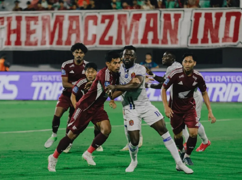 Duel PSM Makassar vs Persijap berlangsung menegangkan. (IG/ PSM Makassar)