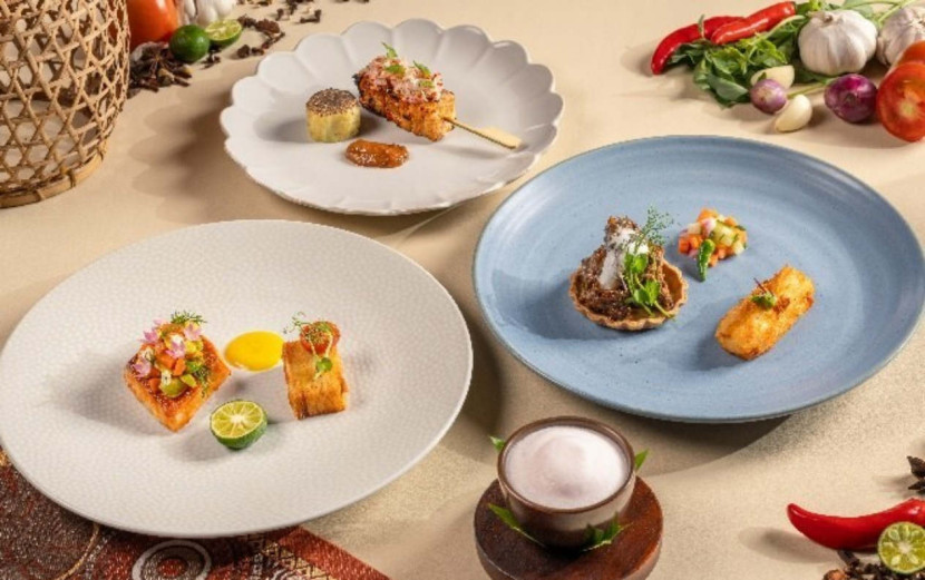 Para tamu akan menikmati pengalaman bersantap yang meriah dan interaktif dalam suasana hangat dan elegan di Restoran Bejana, di The Ritz-Carlton, Bali. (Foto: Dok RUZKA INDONESIA)