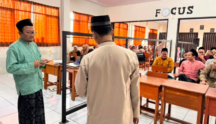 Pengurus LFNU menggelar Workshop Ilmu Falak. (Foto: Dok LTN NU Kota Depok)