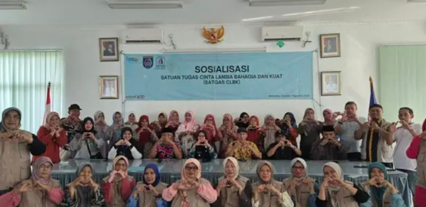 Sosialisasi Satgas CLBK di Aula Kelurahan Cisalak, Kota Depok, Jumat (08/07/2025). (Foto: Dokumentasi Kelurahan Cisalak)