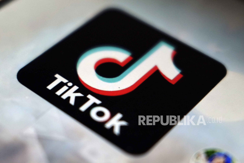 Aplikasi TikTok. 