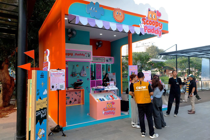 Tampilan Booth Honda dengan Sedemikian Warna yang Mencolok (Doc. Wahana Artha Group).