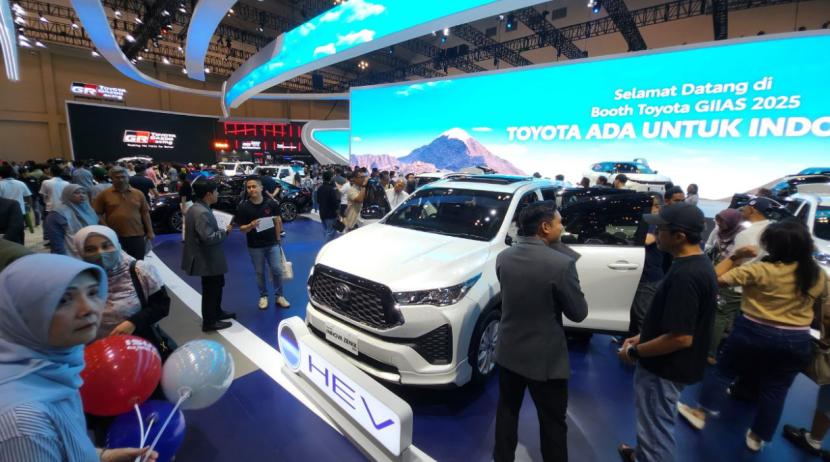 Suasana pameran GIIAS 2025 Dok. Motoresto.id