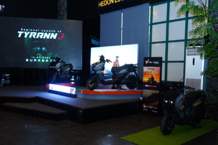 Tyranno resmi dipasarkan  bagi para pecinta petualang di Surabaya