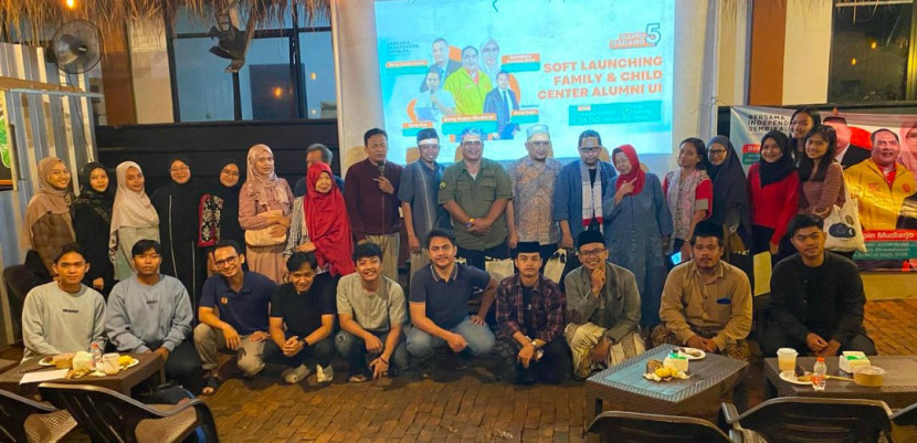 Soft launching Family and Child Center di Kafe Kopi Kobong, Limo, Depok. (Foto: Dok RUZKA INDONESIA)