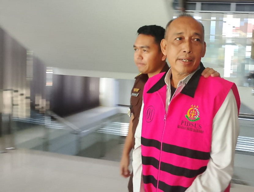 Mantan Sekretaris KPU Balikpapan, SY alias A. 