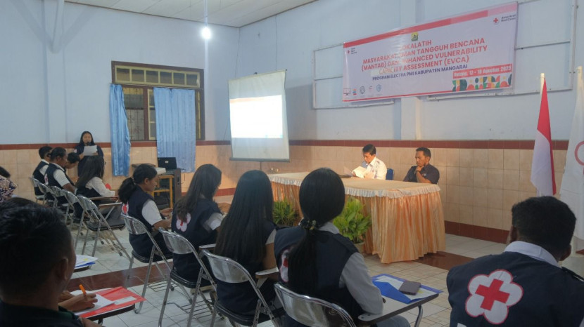 Lokalatih Masyarakat Aman Tangguh Bencana (MANTAB) dan Enhanced Vulnerability Capacity Assessment (EVCA) yang digelar di Rumah Retret Puspita Efata, Ruteng, Nusa Tenggara Timur, 12–18 Agustus 2025.