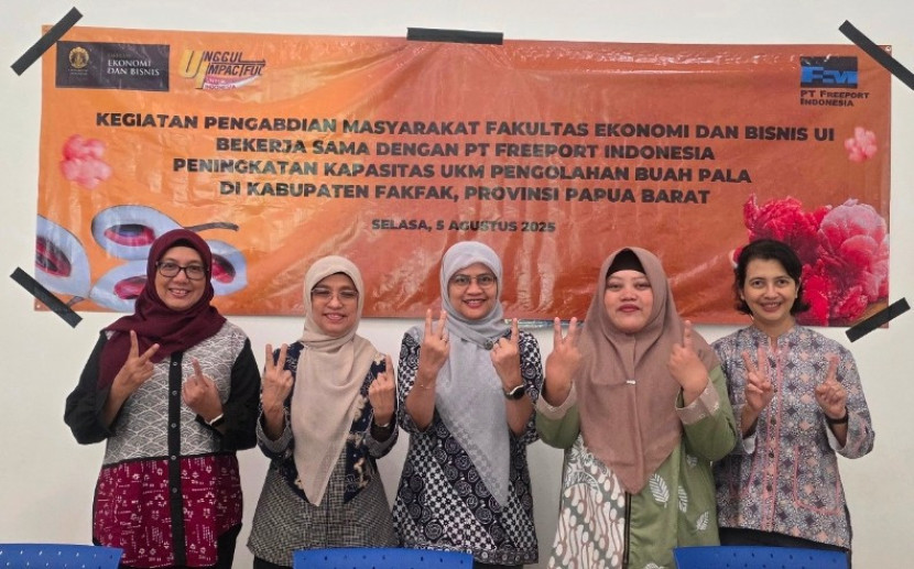 Tim Pengabdi Universitas Indonesia (UI). (Foto: Dok Humas UI)
