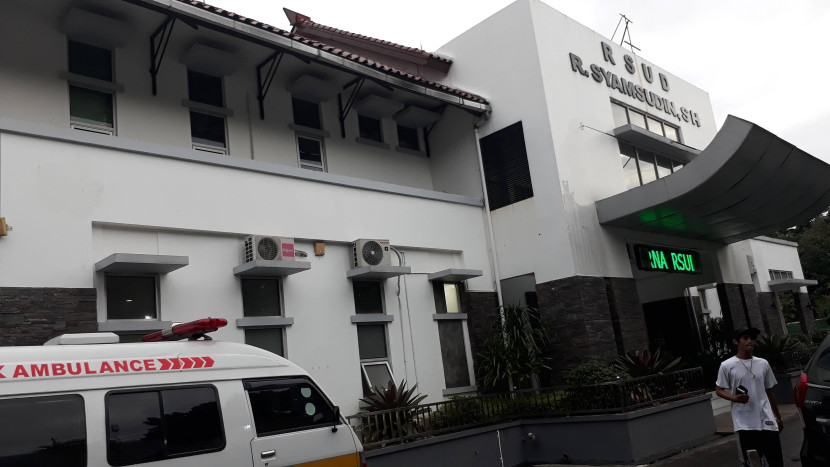 Bangunan RSUD R Syamsudin SH Kota Sukabumi.