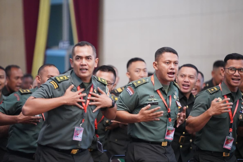 Calon komandan satuan (dansat) TNI AD. Sumber:Dispenad