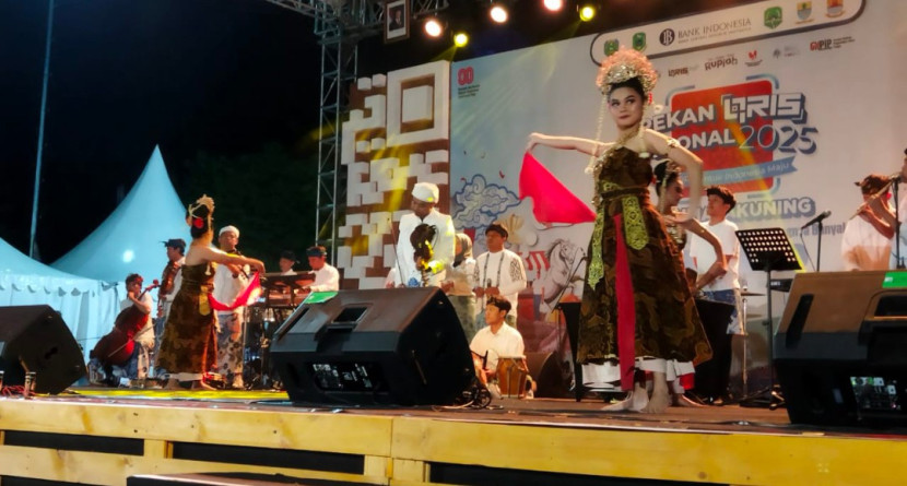 Penampilan seni tari orkestra dari Wihendar Local Musica Majalengka. (Foto: Dok Eko Widiantoro)