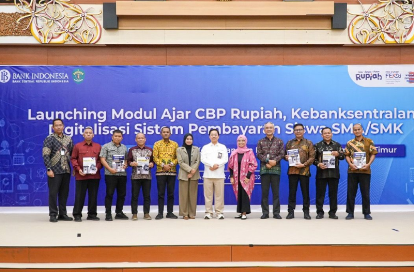 Peluncuran modul ajar CBP Rupiah. (Adpimprov)