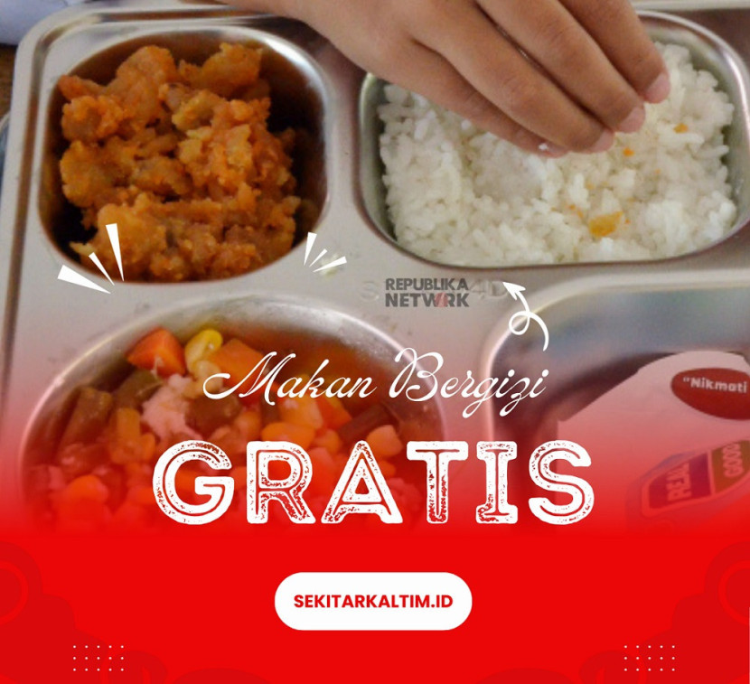 Ilustrasi, makan bergizi gratis. 