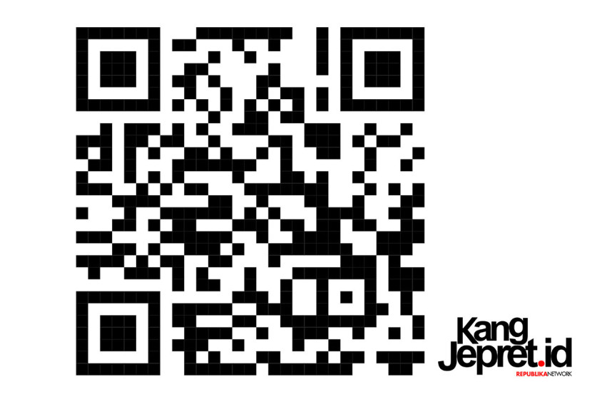QR Code koordinat Google Maps lokasi makam Alex Mendur di TPU Pandu Bandung. (KANGJEPRET/YOGIARDHI)