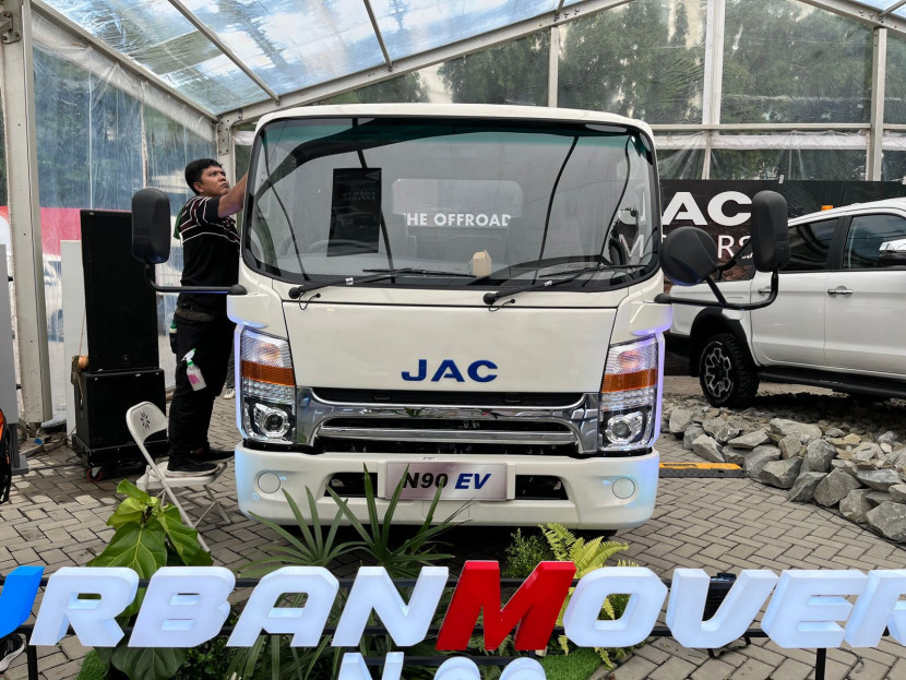  JAC UrbanMover N90, Truk ringan listrik serbaguna untuk distribusi kargo (Doc. Motoresto).