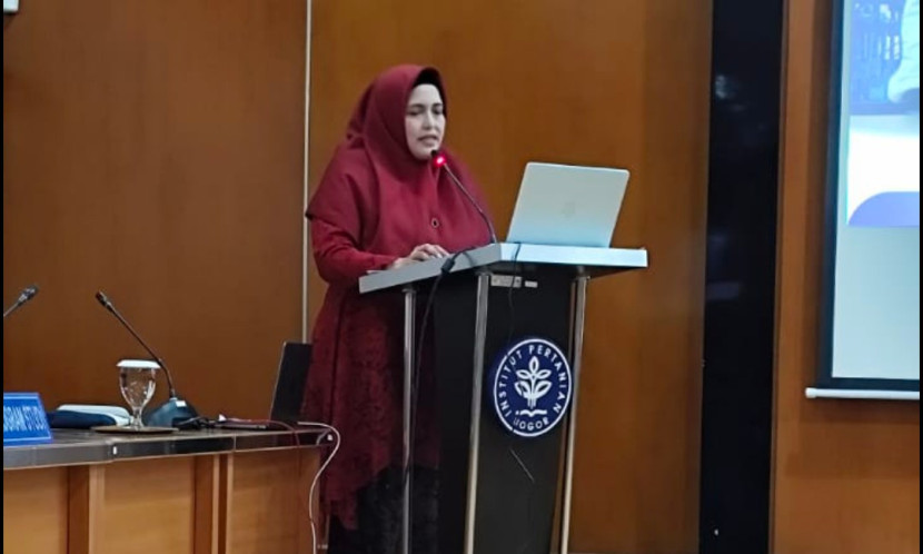 Dekan Fakultas Komunikasi dan Bahasa UBSI, Anisti raih gelar Doktor dari Program Studi Komunikasi Pembangunan IPB. (Foto: Dok RUZKA INDONESIA) 