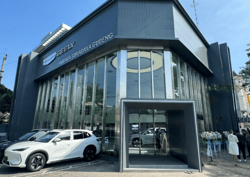 Diler Geely di Surabaya.    dok Geely