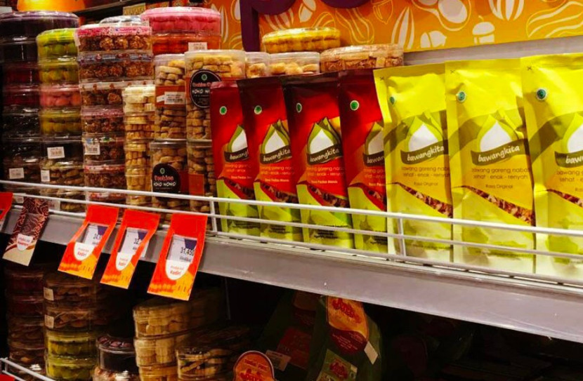 Produk-produk UMKM di ritel besar. (Foto: Dok RUZKA INDONESIA) 
