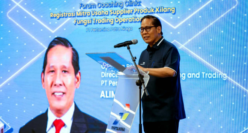 Direktur Pemasaran Pusat dan Niaga Pertamina Patra Niaga, Alimuddin Baso. (Foto: Dok RUZKA INDONESIA)