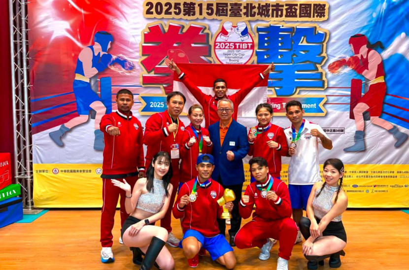 Petinju Perbati yang berhasil mempersembahkan emas untuk kontingen Indonesia. (Foto: Dok RUZKA INDONESIA) 