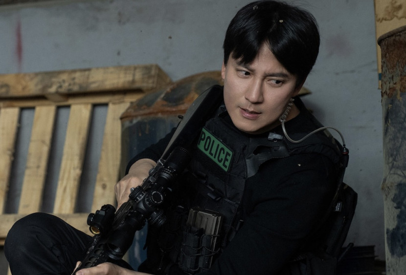 Kim Nam Gil dalam serial Trigger. (Netflix)